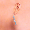 Centouno Marble Lilac Dangle Earrings Earrings by Cosima Montavoci - Sunset Yogurt