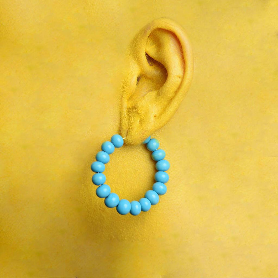 Centouno Azure Round Earrings