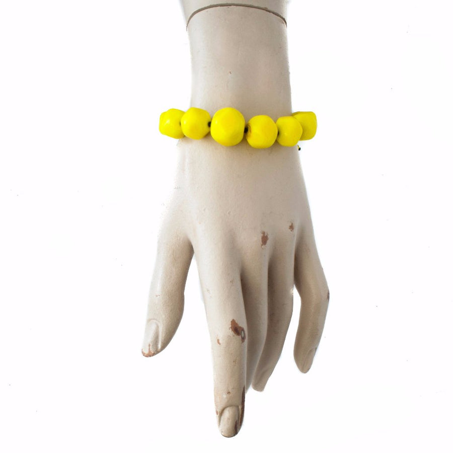 Squarebeat Yellow Bracelet